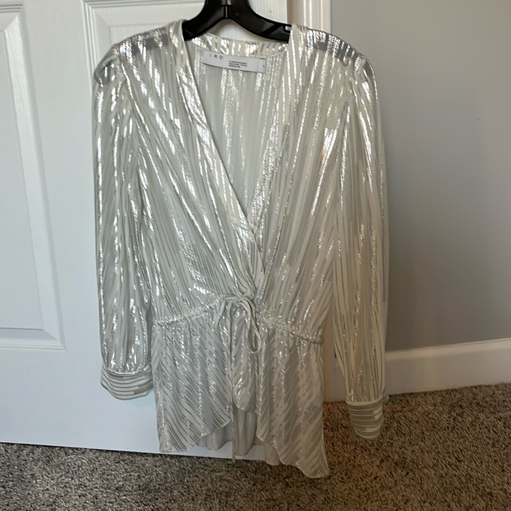 IRO v neck evening top